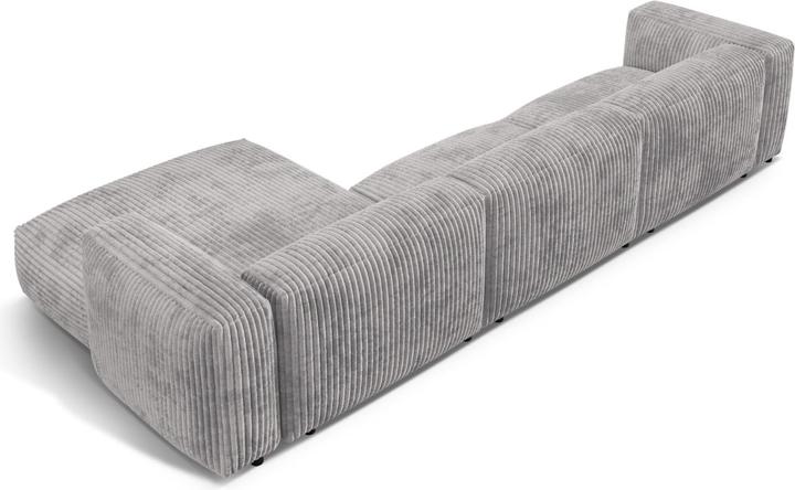 Image du produit Micadoni Canapé D'Angle Droit Modulaire, "Martina", 3 Places, 332x176x75 Fabriqué en Europe (Canapé d'angle)