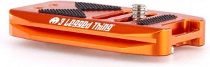 Produktbild 3 Legged Thing 70mm Base Plate with screen slope and strap connector. Compatible with Arca Swiss Koper (Stativ Schnellwechselplatte)