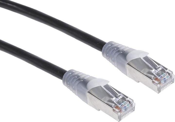 Produktbild RS PRO Patchkabel Kat.5e FTP 3m schwarz (FTP, CAT5e, 3 m)