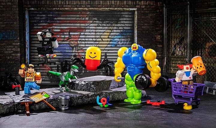 Actual product image Jazwares Roblox Meme Pack