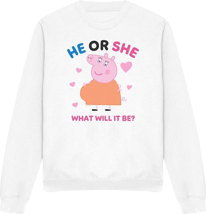 Immagine prodotto Peppa Pig He Or She Felpa Mamma Pig Donna (M)