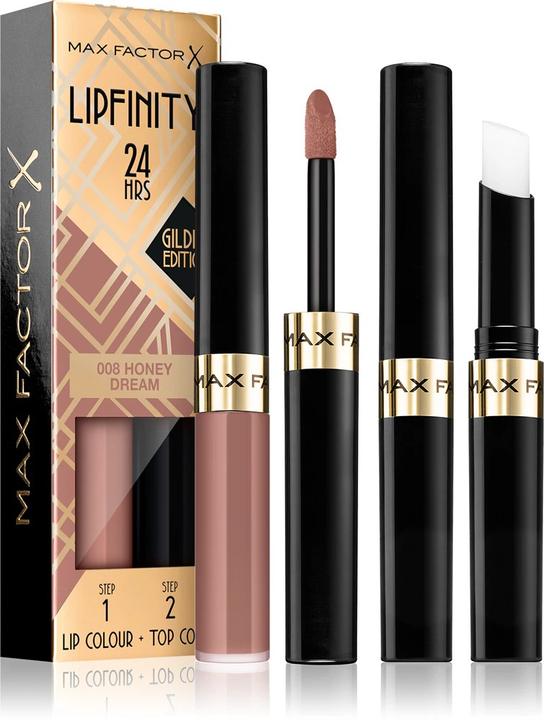 Actual product image Max Factor Lipfinity 24HRS Lip Colour (008 Honey Dream)