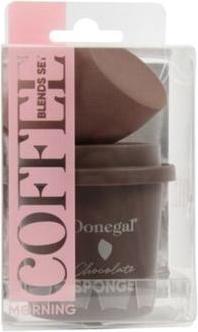Immagine prodotto Donegal Gąbka do makijażu Morning Coffee - Chocolate z etui (4352) 1szt