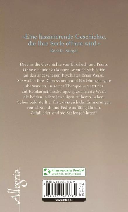 Produktbild Die Liebe kennt keine Zeit (Deutsch, Brian L. Weiss, 2018)