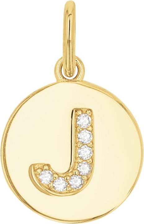 Image du produit Amor Pendentif pour femme, argent sterling 925, zirconium synth. | J (Argent 925)