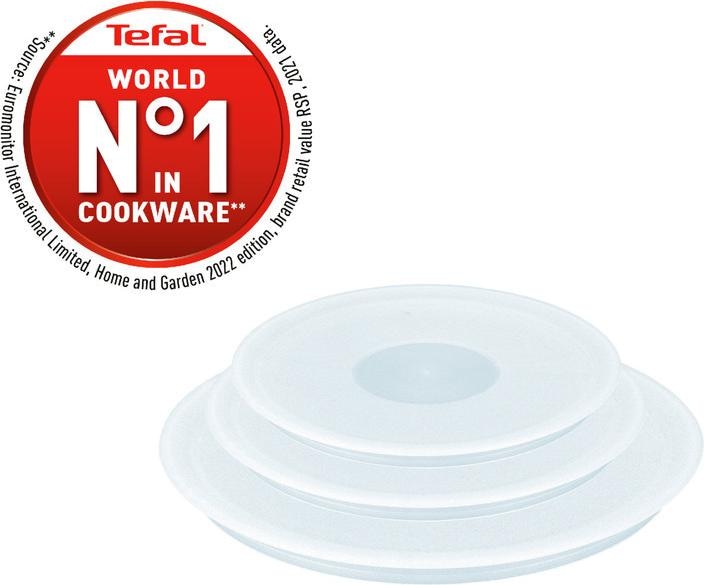 Actual product image Tefal Ingenio G6 Plastic Lid Set 16/18/20cm (20 cm, Plastic)