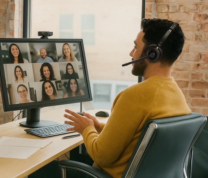 Produktbild Creative On-Ear-Headset Chat Wireless (Kabellos, USB-A)