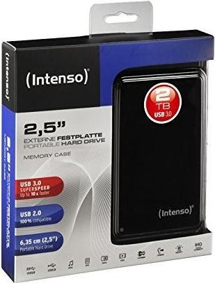 Image du produit Intenso Memory Case - disque dur externe - 2 TB (2 To)