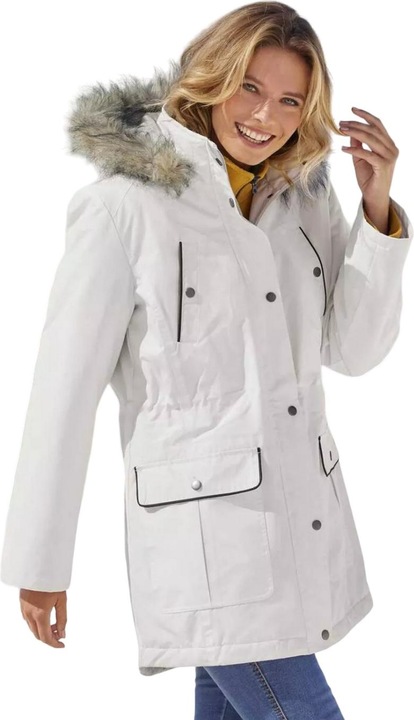 Produktbild Atlas For Women Parka mit Steppfutter und WebpelzKapuze (M)