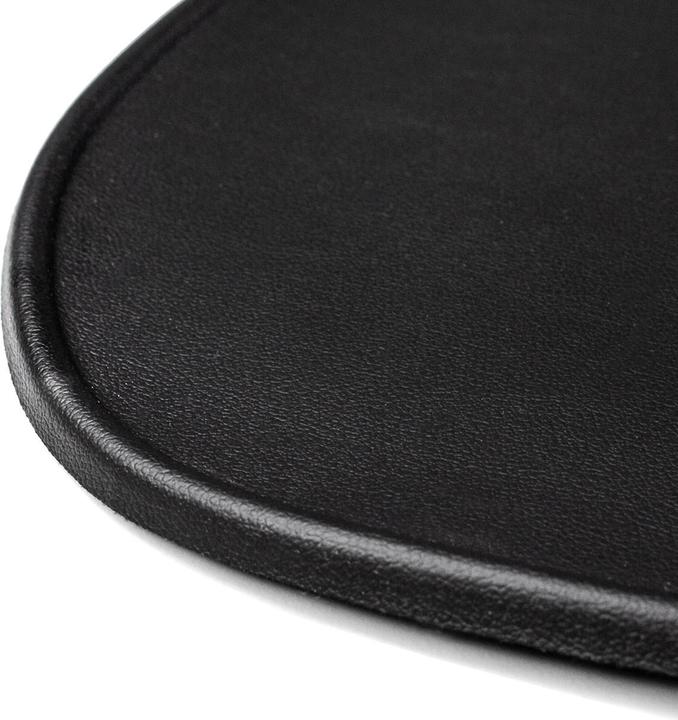 Productafbeelding Hurtel PodkÅadka pod Mysz i Nadgarstek Å¼elowa Eco skÃ³ra duÅ¼a antypoÅlizgowa - czarna