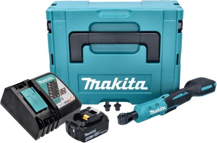 Productafbeelding Makita DWR 180 RM1J Accu ratelschroevendraaier 18 V 47,5 Nm 1/4" 3/8" + 1x accu 4.0 Ah + lader + (1/4", 3/8")