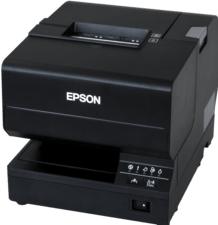 Produktbild Epson TM J7700 - Belegdrucker - Tintenstrahl - Roll (8,3 cm) (RJ45, USB 2.0)