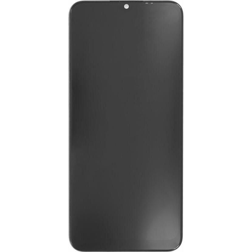 OEM Display-Einheit + Rahmen für Realme C25 schwarz (Display, Realme C25), Mobilgerät Ersatzteile