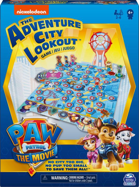 Spin Master PAW Movie City Lookout Game (Deutsch)