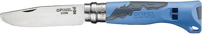 Actual product image Opinel 002140 Knife No. 7 Outdoor Junior blue (7.50 cm)