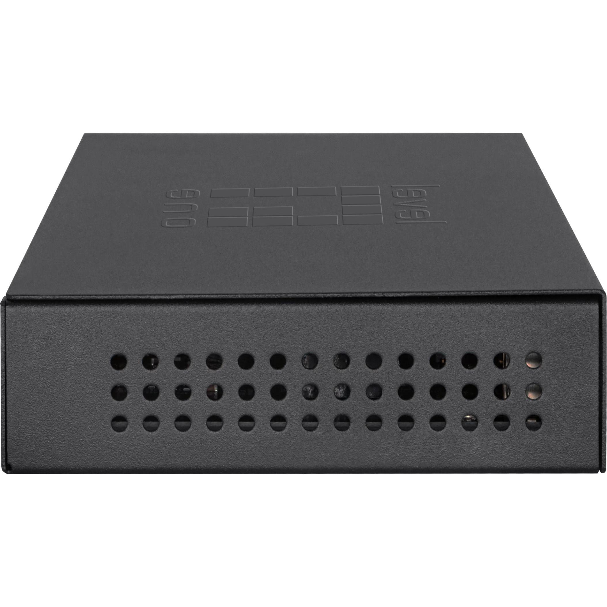Thumbnail - LevelOne Switch 8x GE GES-2108P 8xPoE+ (8 Ports), Netzwerk Switch, Schwarz