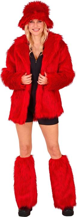 Produktbild Widmann Rote Plüsch Beinstulpen