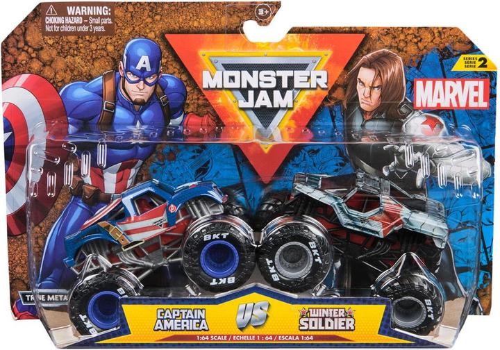 Monster Jam Captain America vs. Winter Soldier