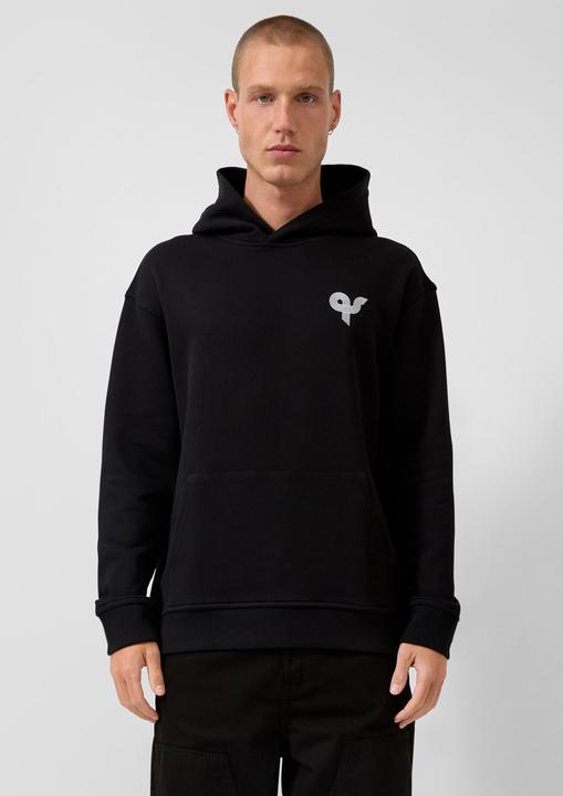 Produktbild s.Oliver Sweatshirt Streets Hoodie mit Print (M)