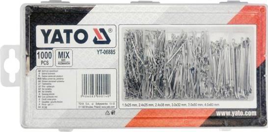 Image du produit Yato 1000 Pcs Split Pins Assortiment (10 mm)