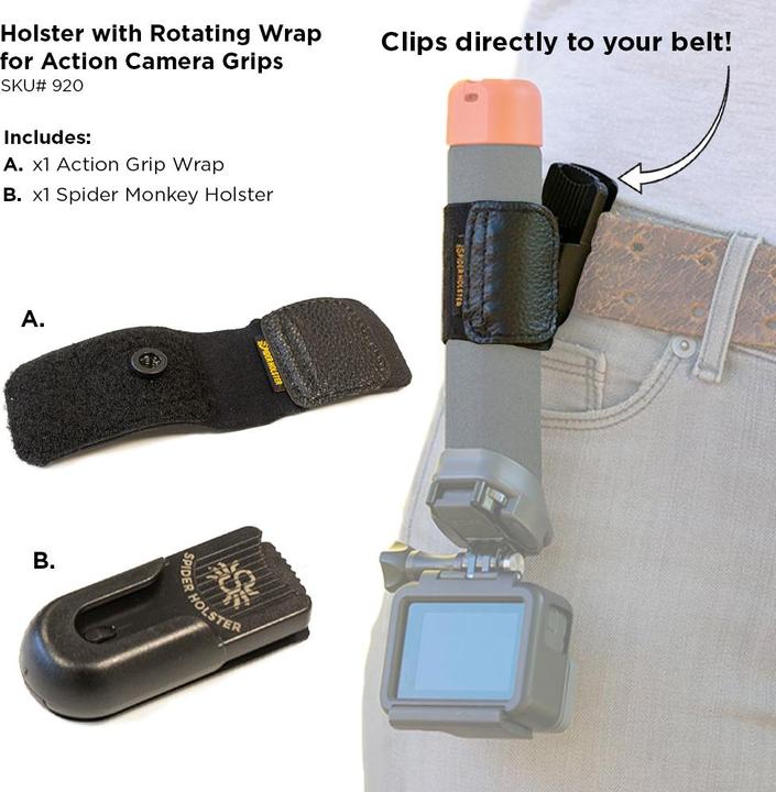 Actual product image Spider Holster Spider Monkey Action Handle Set
