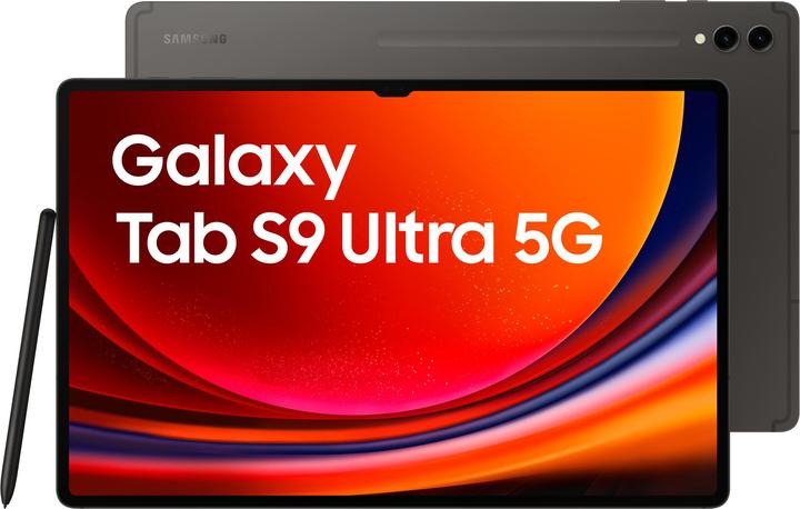 Actual product image Samsung Galaxy Tab S9 Ultra (5G, 14.60", 512 GB, Graphite grey)