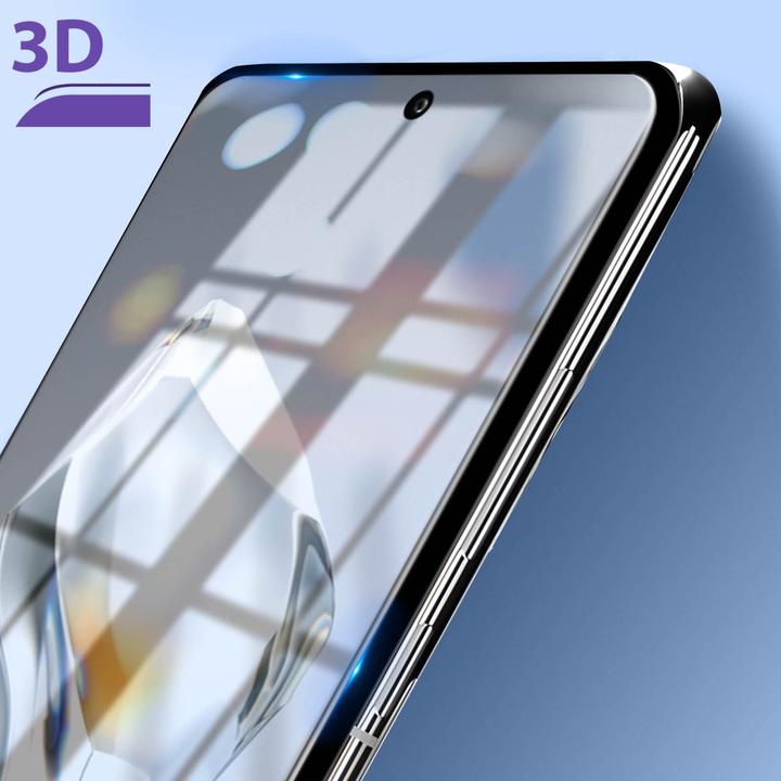 Actual product image Avizar ShieldGuard glass film. Black edge (1 pcs., OnePlus 12R)
