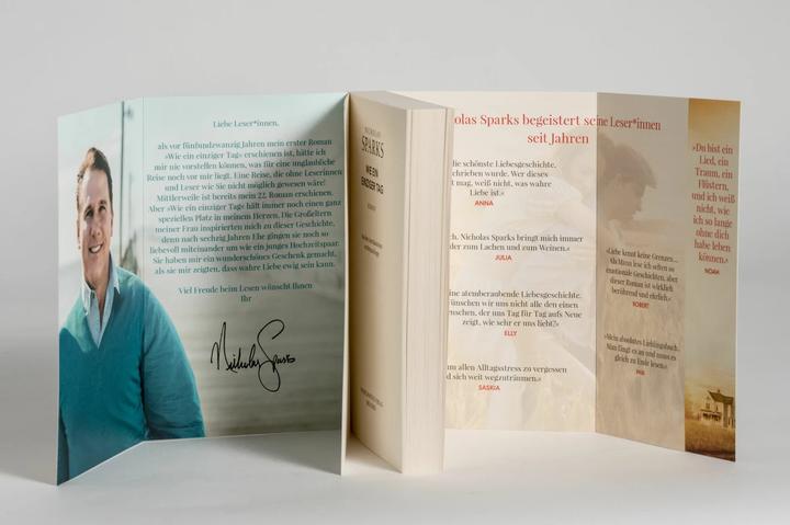 Actual product image Wie ein einziger Tag (German, Nicholas Sparks, 2021)