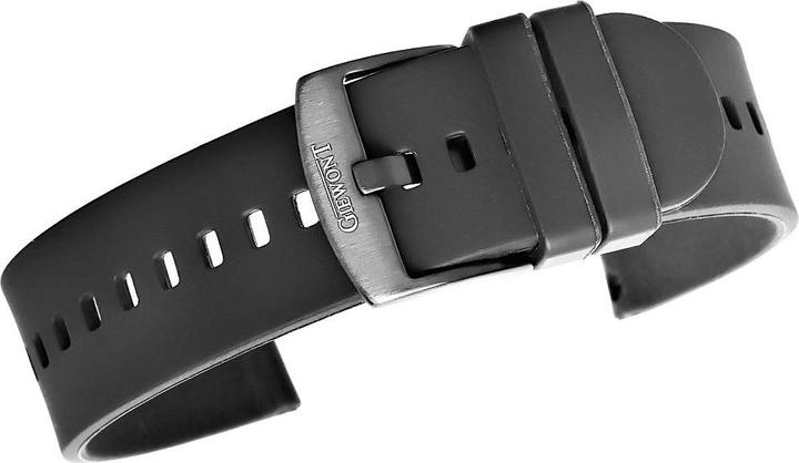 Actual product image Giewont Armband für Supernova GW330 GWP330-3 Smartwatch – Schwarzer Effekt (Silicone)