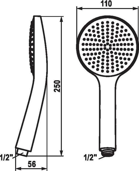 Produktbild KWC FIT-E (1 Strahlart, 12 l/min)