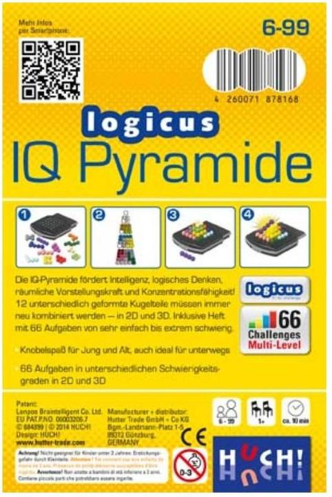 Produktbild IQ-Pyramide (Deutsch, 1 - 10 Spieler)