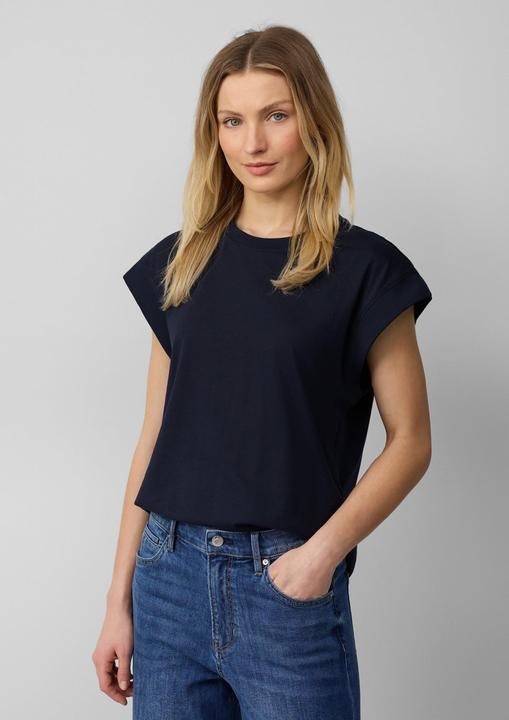 Produktbild S.Oliver T-Shirt T-Shirt im Relaxed Fit mit überschnittenen Schultern (36)