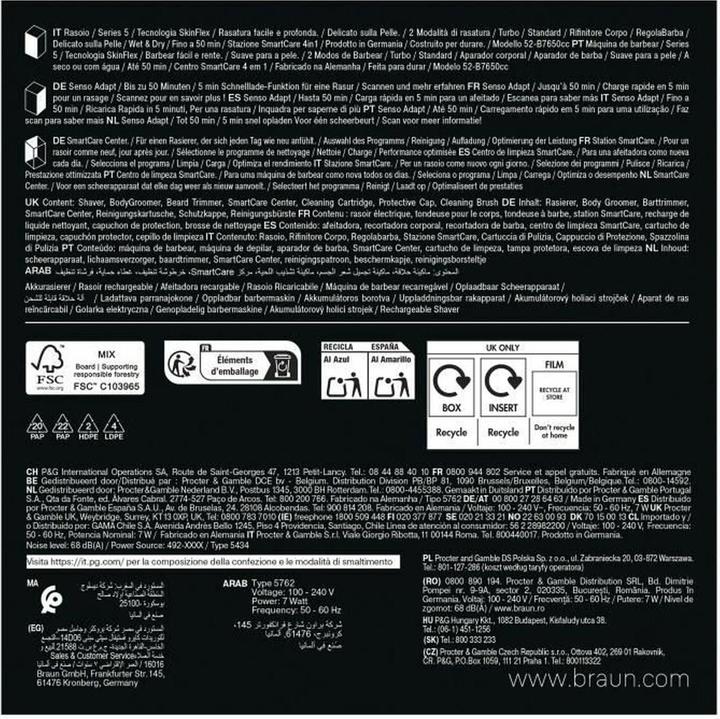Actual product image Braun Series 5 (52-B7650cc)