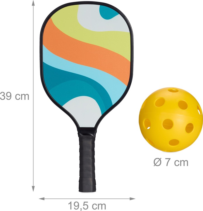 Immagine prodotto Relaxdays Set per il pickleball