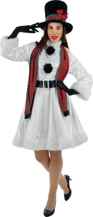 Metamorph Schneefrau Winterkleid Kostüm (L, M, L, M)