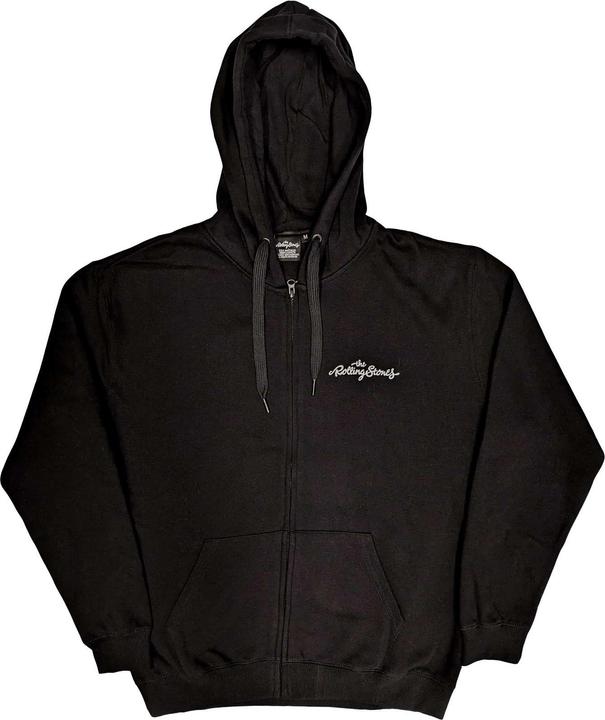 Immagine prodotto The Rolling Stones Felpa con Cappuccio e Zip Intera Logo Adulto Unisex (S)