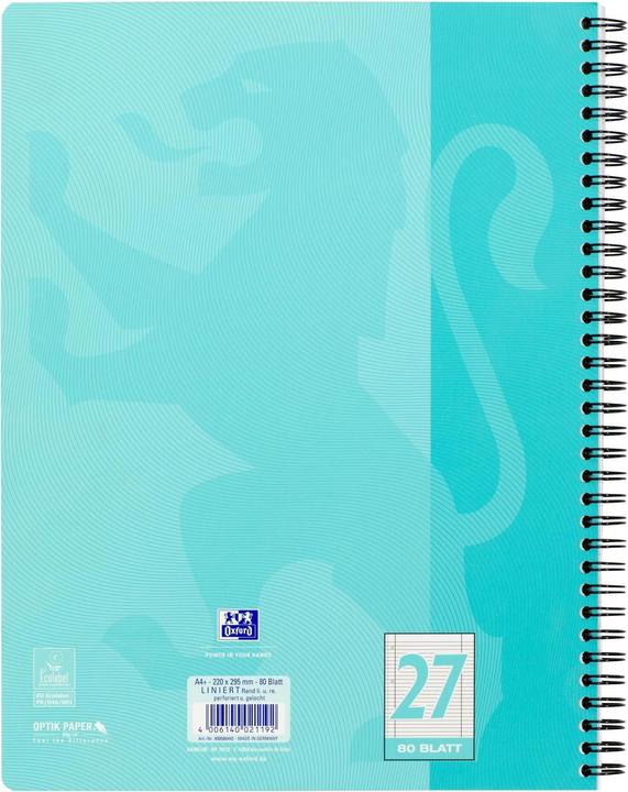 Produktbild Oxford Collegeblock Touch (A4+, Liniert, Harter Einband)