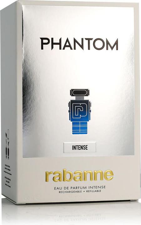 Actual product image Paco Rabanne Phantom Intense Eau De Parfum Spray Rechargeable 150ml (Eau de parfum, 150 ml)