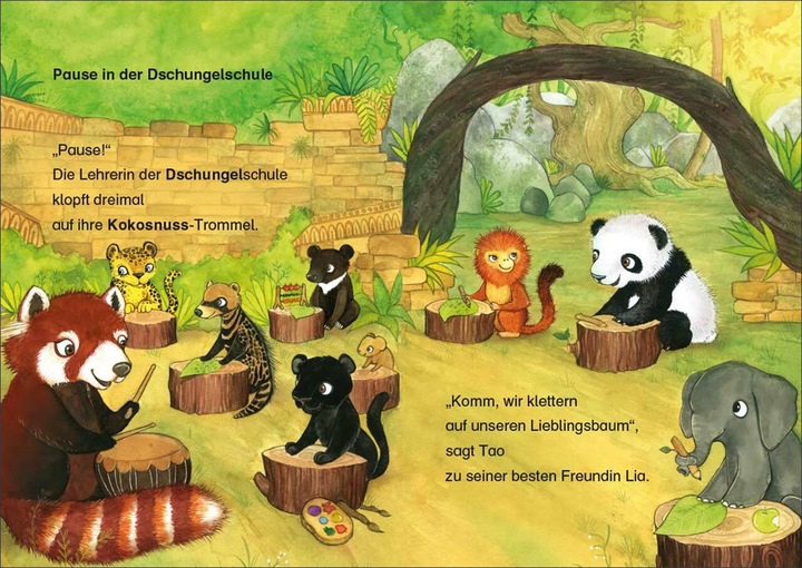 Produktbild Leselöwen 1. Klasse - Ein Panda in der Dschungelschule (Deutsch, Katja, Richert, 2020)