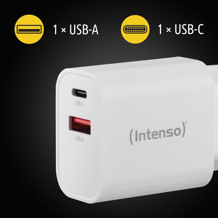 Produktbild Intenso 1x USB-A auf 1x USB-C Adapter weiss (30 W)