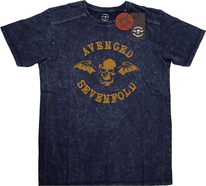 Produktbild Avenged Sevenfold TShirt mit gewaschenem Logo Erwachsene (M)