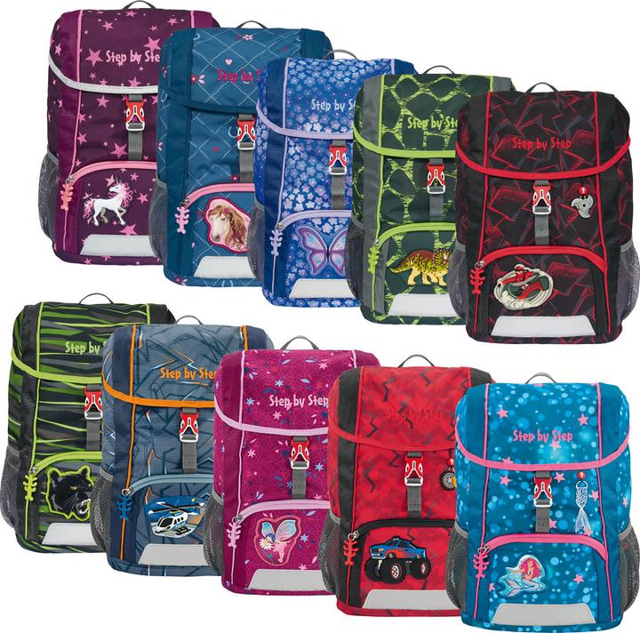 Actual product image Step by Step backpack set KID, 3 pieces