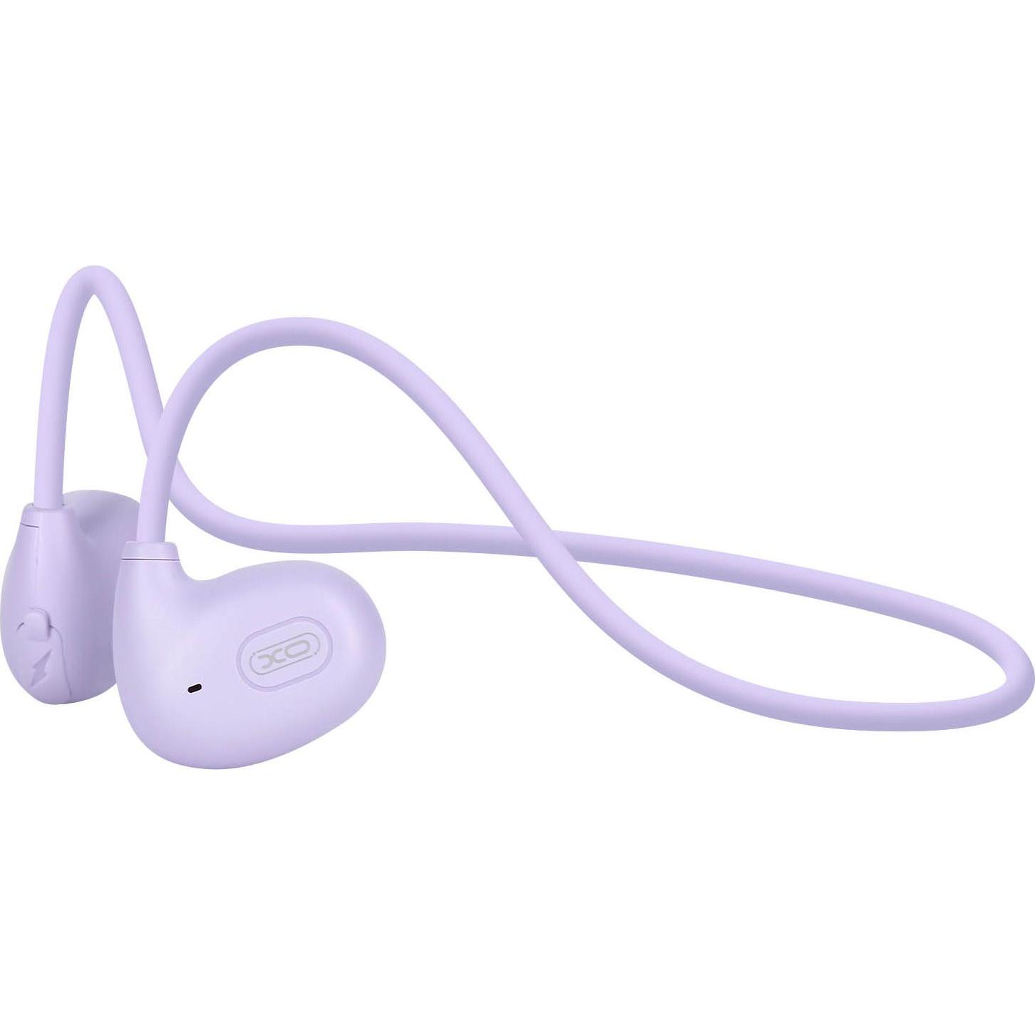 Thumbnail - xO Bluetooth-Kopfhörer BS34 mit Knochenleitung lila (14 h, Kabellos), Kopfhörer, Violett