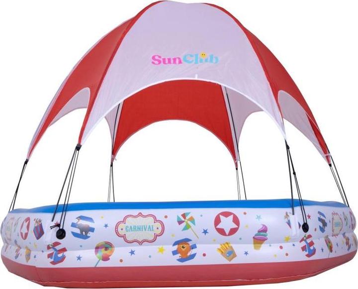 Actual product image Jilong BASEN DZIECIĘCY CIRKUS Z DASZKIEM 223x208x163CM 51124