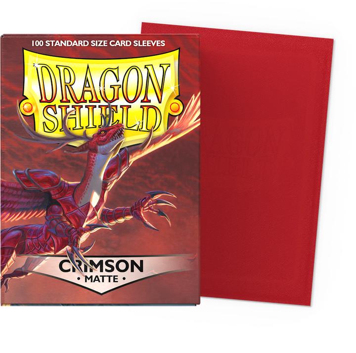 Actual product image Arcane Tinman ART11021 - Matte - Crimson (100) Card Sleeves