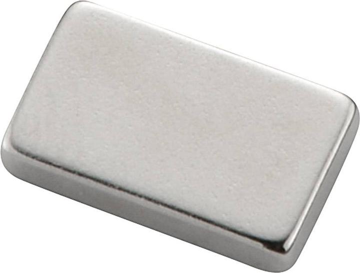 Tru Components TC-12260092 Permanent-Magnet Rechteckig (L x B x H) 10 x 6 x 2 mm
