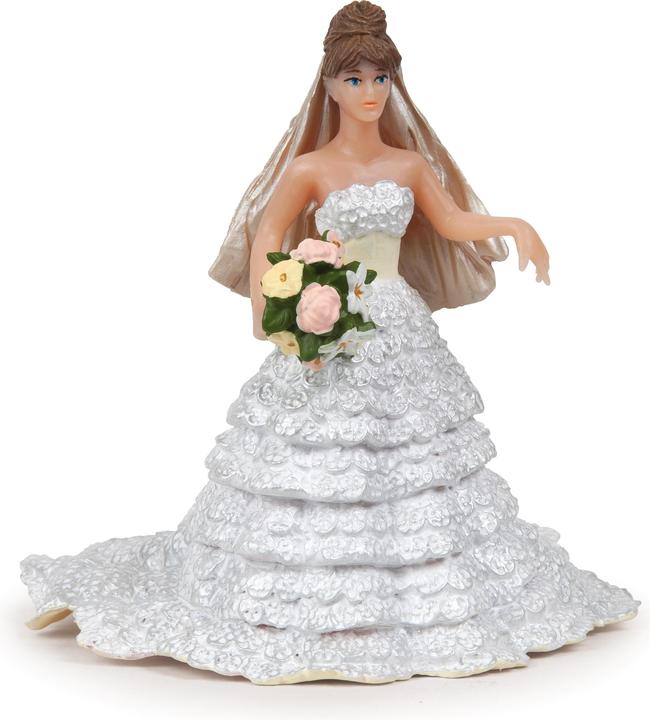 Actual product image Papo Bride in white lace dress