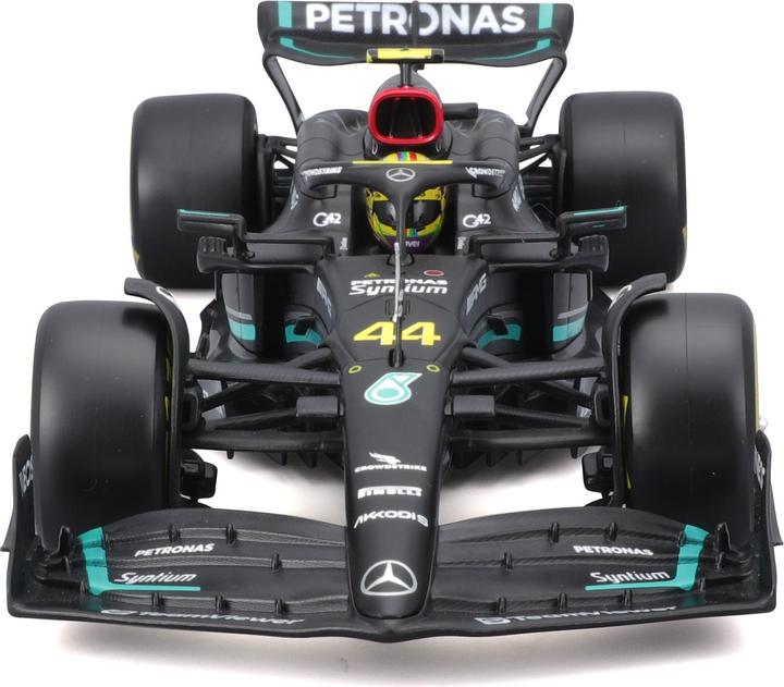Actual product image Bburago Mercedes-AMG F1 W14 E Perf. Hamilton 2023