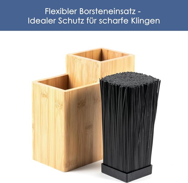 Produktbild Hanseküche Messerblock mit Borsteneinsatz (ohne Messer)