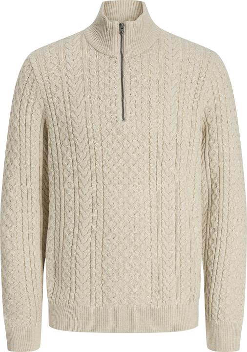 Jack & Jones Jprblusean Knit Cable Half Zip Sn